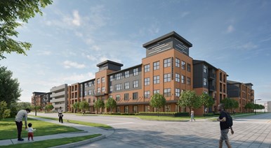 Lenox at the Grid Apartments Stafford Texas