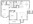 934 sq. ft. Magnolia floor plan