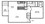 750 sq. ft. A7 Stetson floor plan