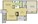 783 sq. ft. A2D floor plan