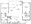 1,155 sq. ft. B1 floor plan
