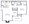 822 sq. ft. Redwood/A3B floor plan