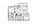 1,124 sq. ft. B2 floor plan