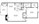 752 sq. ft. A7 floor plan