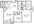 1,040 sq. ft. B5 floor plan