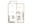 872 sq. ft. Cedar 1 floor plan