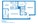 643 sq. ft. B floor plan