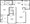 985 sq. ft. Belicia/60% floor plan