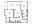 1,045 sq. ft. B1 floor plan