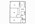 800 sq. ft. 2-S floor plan