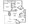 1,084 sq. ft. F floor plan