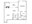 740 sq. ft. E floor plan