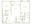 960 sq. ft. 50% floor plan
