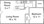 536 sq. ft. floor plan