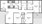1,038 sq. ft. C floor plan