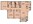 1,193 sq. ft. 60% floor plan