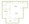 710 sq. ft. A3 floor plan