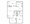 1,030 sq. ft. floor plan