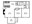788 sq. ft. B1 Cowboy floor plan
