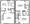 1,080 sq. ft. B3 floor plan