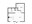 595 sq. ft. Nova floor plan