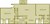 1,050 sq. ft. B2 floor plan