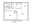 744 sq. ft. A1 floor plan