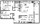 1,250 sq. ft. B2 floor plan