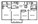 1,150 sq. ft. Iris floor plan