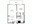 754 sq. ft. A6 floor plan