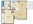 479 sq. ft. Cape Cod/A1 floor plan