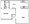 717 sq. ft. floor plan