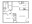 650 sq. ft. floor plan