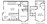 1,079 sq. ft. Emerald floor plan