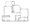 909 sq. ft. B1 floor plan
