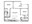 1,100 sq. ft. E floor plan