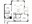 1,210 sq. ft. B6 floor plan