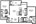 1,205 sq. ft. B4 floor plan