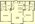 925 sq. ft. 30% floor plan
