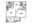 718 sq. ft. A 60% floor plan