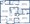 1,056 sq. ft. M floor plan