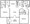 910 sq. ft. B3 floor plan