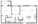 993 sq. ft. A4 floor plan