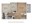 728 sq. ft. floor plan