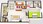 815 sq. ft. A4 floor plan