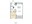 658 sq. ft. A1 floor plan