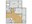860 sq. ft. Memorial floor plan