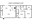 1,040 sq. ft. floor plan