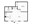 774 sq. ft. Super Nova floor plan