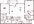1,129 sq. ft. Water Oak floor plan